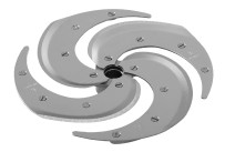 Sichelmesserscheibe 4 mm, Edelstahl