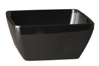 Schale -PURE- 1,50 l / 190 x 190 mm schwarz Melamin