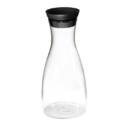 Glaskaraffe 1,00 l / hitzebeständig