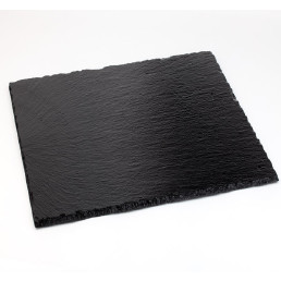 Naturschieferplatten, 4er Set  10 x 10 cm