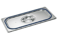 GN-Deckel 1/3 GN mit Formschlussdichtung, Edelstahl