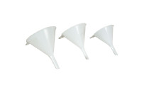 Trichter Auslaufende: 12mm Natur HDPE Ø(mm):120