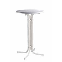 Stehtisch Roma Weiß MDF Ø(mm):700 H(mm):1100