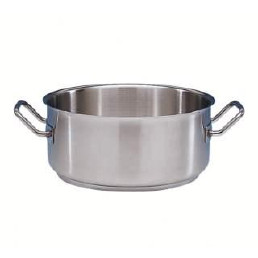 Bratentopf Edelstahl 18/10 9,5 L Ø(mm):280 H(mm):155