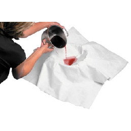 Passiertücher aus Vlies 750 x 750 mm / 25er Packg.