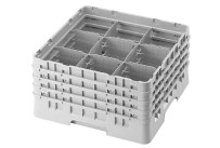 Gläserkorb 9 Fächer 500 x 500 x 143 mm
