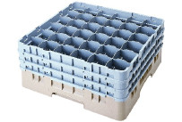 Gläserkorb 36 Fächer 500 x 500 x 143 mm