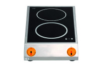 Mini-Induktions Tischgerät, 2x1,8 kW oder 1x3,5 kW