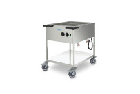 Speisenausgabewagen, 2x 1/1 GN, mit Folienheizung