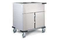 Speisenausgabewagen, 2x 1/1 GN, mit Folienheizung