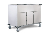 Speisenausgabewagen, 3x 1/1 GN, mit Folienheizung