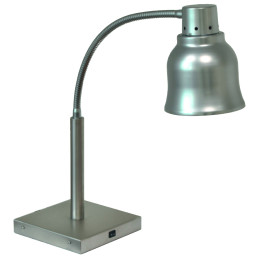 Wärmestrahler mit Fuß, Chrom, Weißlicht, 250W