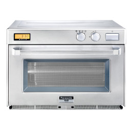 Panasonic-Mikrowelle NE-1840 1800 W 44 l GN 1/1 mit Drehknopf 650 x 526 x 471 mm