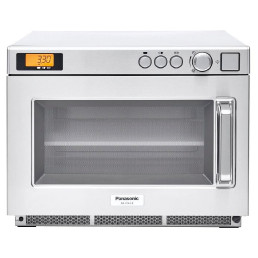 Panasonic-Mikrowelle NE-2143-2 2100 W 18 l mit Zwischenplatte mit Drehknopf