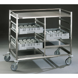 Korbtransportwagen 10 x 500er Körbe