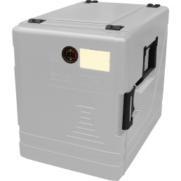Transportbehälter 52 L, beheizt, lichtgrau
