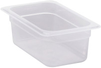 Frischhaltebox GN 1/4, 265 x 162 x 100 mm Polypropylen transparent