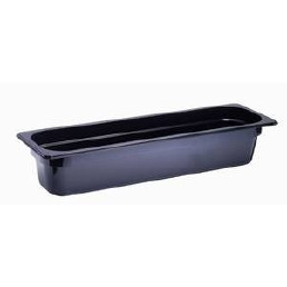 GN-Behälter 2/4 GN, 100 mm schwarz