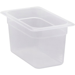 Frischhaltebox GN 1/4, 265 x 162 x 150 mm Polypropylen transparent