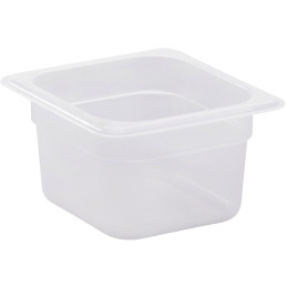 Frischhaltebox GN 1/6, 176 x 162 x 100 mm Polypropylen transparent
