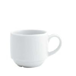 Espresso-Obertasse All Stars stapelbar 0,08 l weiß