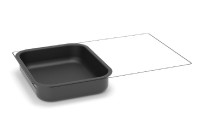Thermoplates-Behälter GN 1/2-65